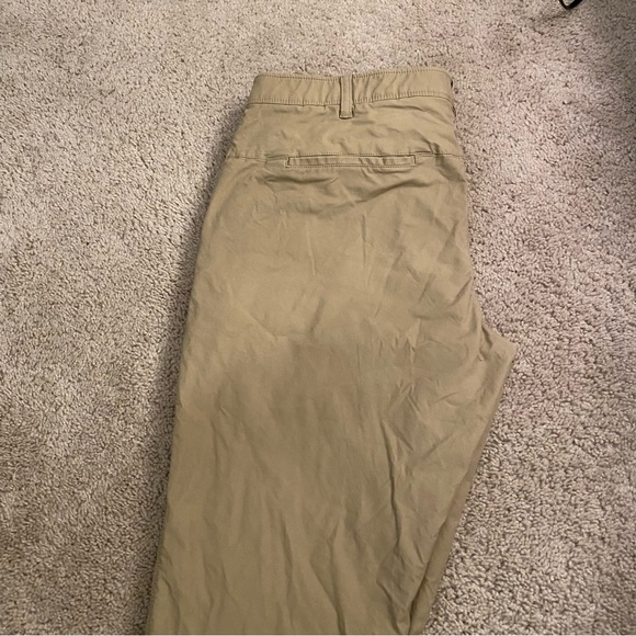 Men’s Eddie Bauer Snowcat Fleece-Lined Canvas Pants - Picture 5 of 6